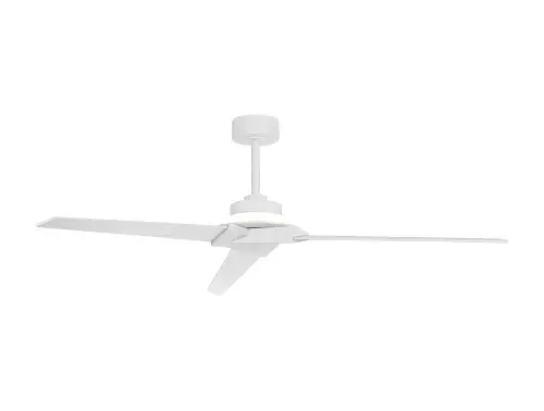 Brisa LED Dimmable Light Remote & APP Control White Reversible Blades