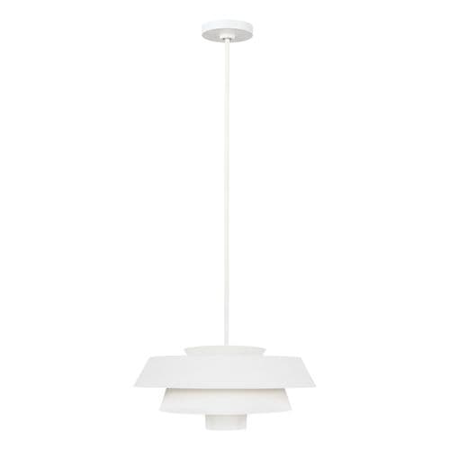Brisbin 1 Light Pendant - Matte White FE-BRISBIN-MW