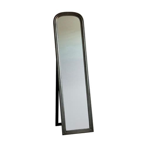 Brushed brass cheval mirror FOE109521