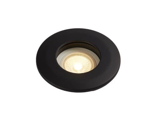 Burford Bathroom Black Downlight, IP65, Fire Rated