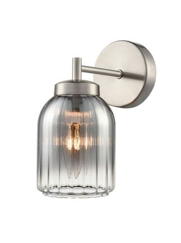 Caligo 1 Light Wall Light in Satin Nickel GSBFL2506-1