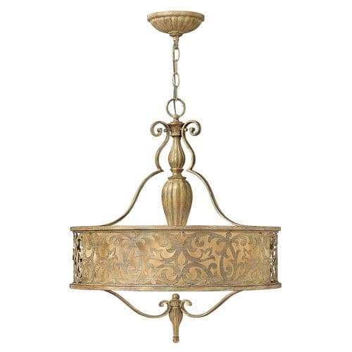 Carabel 3 Light Pendant Chandelier HK-CARABEL-P-B