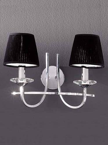 Carousel Double Wall Light Chrome Chandelier GSBFL2146/2