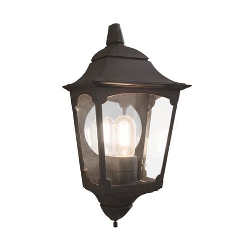 Chapel 1 Light Half Lantern CP7-2-BLACK