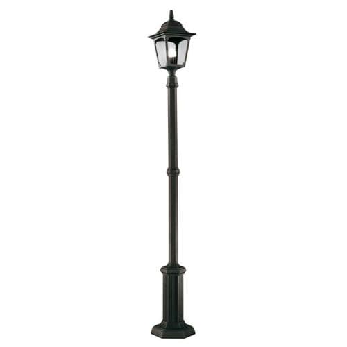 Chapel 1 Light Lamp Post CP6-BLACK