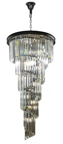 Charles spiraling crystals pendant LL8860