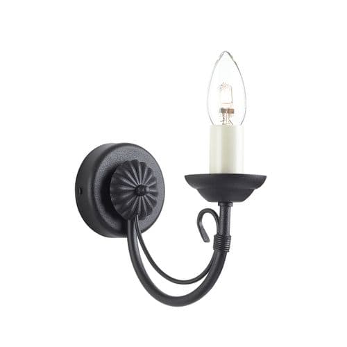 Chartwell 1 Light Wall Light CH1-BLACK