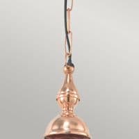 Chelsea 1 Light Chain Lantern CS8-COPPER