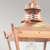 Chelsea 1 Light Chain Lantern CS8-COPPER