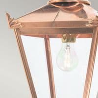 Chelsea 1 Light Down Wall Lantern CS2-COPPER