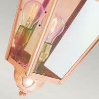 Chelsea 1 Light Half Lantern CS7-COPPER