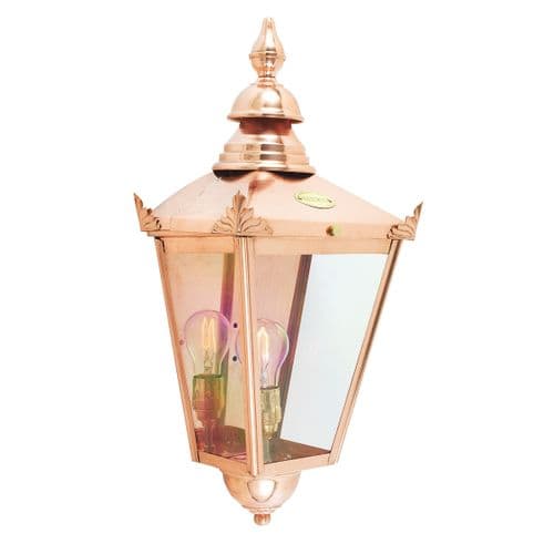 Chelsea 1 Light Half Lantern CS7-COPPER