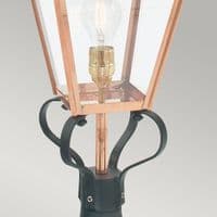 Chelsea 1 Light Pedestal Lantern CS3-COPPER