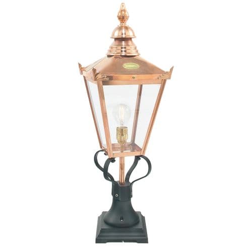 Chelsea 1 Light Pedestal Lantern CS3-COPPER