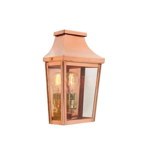 Chelsea 1 Light Small Half Lantern CS7-2-COPPER