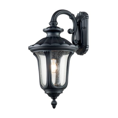 Chicago 1 Light Medium Wall Lantern CC2-M-BK