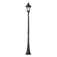 Chicago 1 Light Single Head Lamp Post CC5-M-BK
