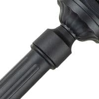 Chicago 1 Light Single Head Lamp Post CC5-M-BK