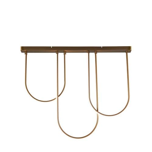 Chime LED Flush, Bronze Metal