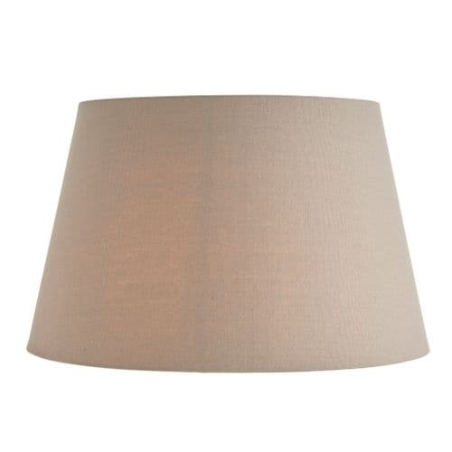 Cici 18 inch shade in grey linen effect fabric.