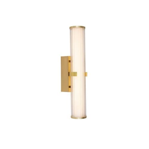 Clamp Led Gold Wall Light 18W. Ip44