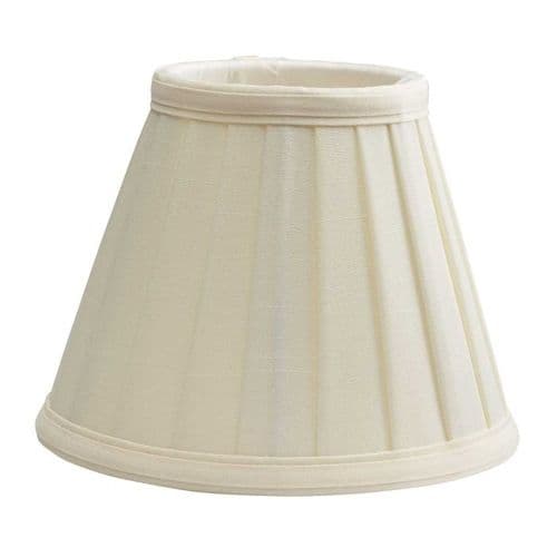 Clip Shades Pleated Ivory Candle Shade LS162