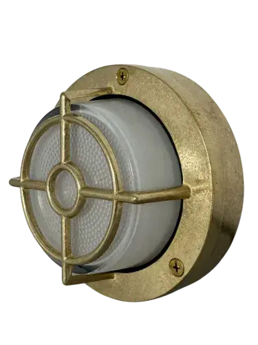 Compact Mini Walkway Light (Raw Brass)