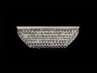 Coniston Linear Flush Ceiling, 11 Light E14, Polished Chrome/Crystal21.8kg