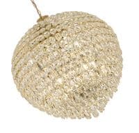 Coniston Pendant, 16 Light E14, French Gold/Crystal46kg