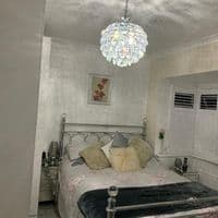 Coniston Pendant, 16 Light E14, Polished Chrome/Crystal46kg