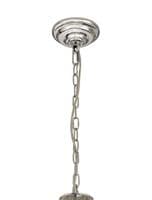 Coniston Pendant, 16 Light E14, Polished Chrome/Crystal46kg