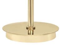 Coniston Table Lamp, 2 Light E14, French Gold/Crystal