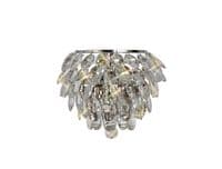 Coniston Wall Lamp, 1 Light E14, Polished Chrome/Crystal