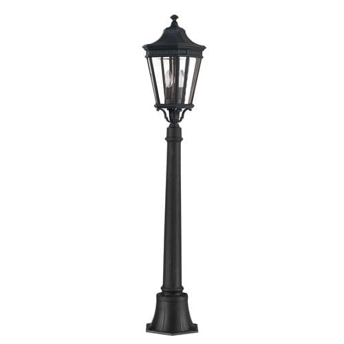 Cotswold Lane 2 Light Medium Pillar FE-COTSLN4-M-BK