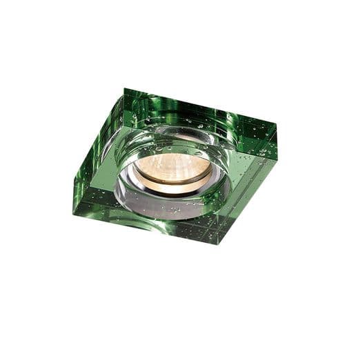 Crystal Bubble Downlight Square Rim Only Green, EJZ30800 Required,