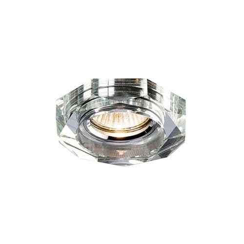 Crystal Downlight Deep Octagonal Rim Only Clear, EJZ30800 Required,