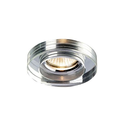 Crystal Downlight Deep Round Rim Only Clear, EJZ30800 Required,