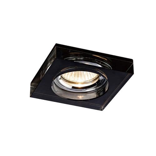 Crystal Downlight Deep Square Rim Only Black, EJZ30800 Required,