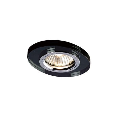 Crystal Downlight Oval Rim Only Black, EJZ30808BL