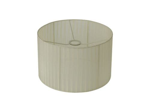 Darby Round Organza Shade Cream 360mm x 230mm, Suitable For Table Lamp