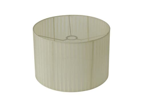 Darby Round Organza Shade Cream 380mm x 260mm, Suitable For Floor Lamp