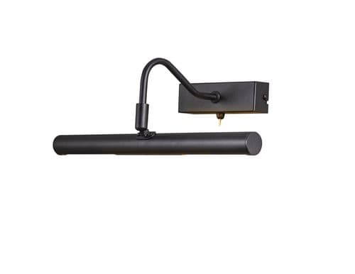 Abacus Picture Wall Lamp Switched 2 Light G9 Satin Black