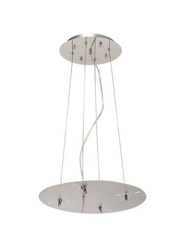 Additions 400mm, 3m Universal Suspension Plate c/w Power Cable For Lowering Flush Fittings,