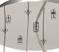 Additions 400mm, 3m Universal Suspension Plate c/w Power Cable For Lowering Flush Fittings,