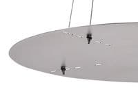 Additions 600mm, 3m Universal Suspension Plate c/w Power Cable For Lowering Flush Fittings