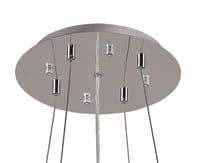 Additions 600mm, 3m Universal Suspension Plate c/w Power Cable For Lowering Flush Fittings