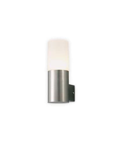 Alpin Upward Lighting Cylinder Wall Lamp, 10W LED IP44, Ext/Interior, 4000K