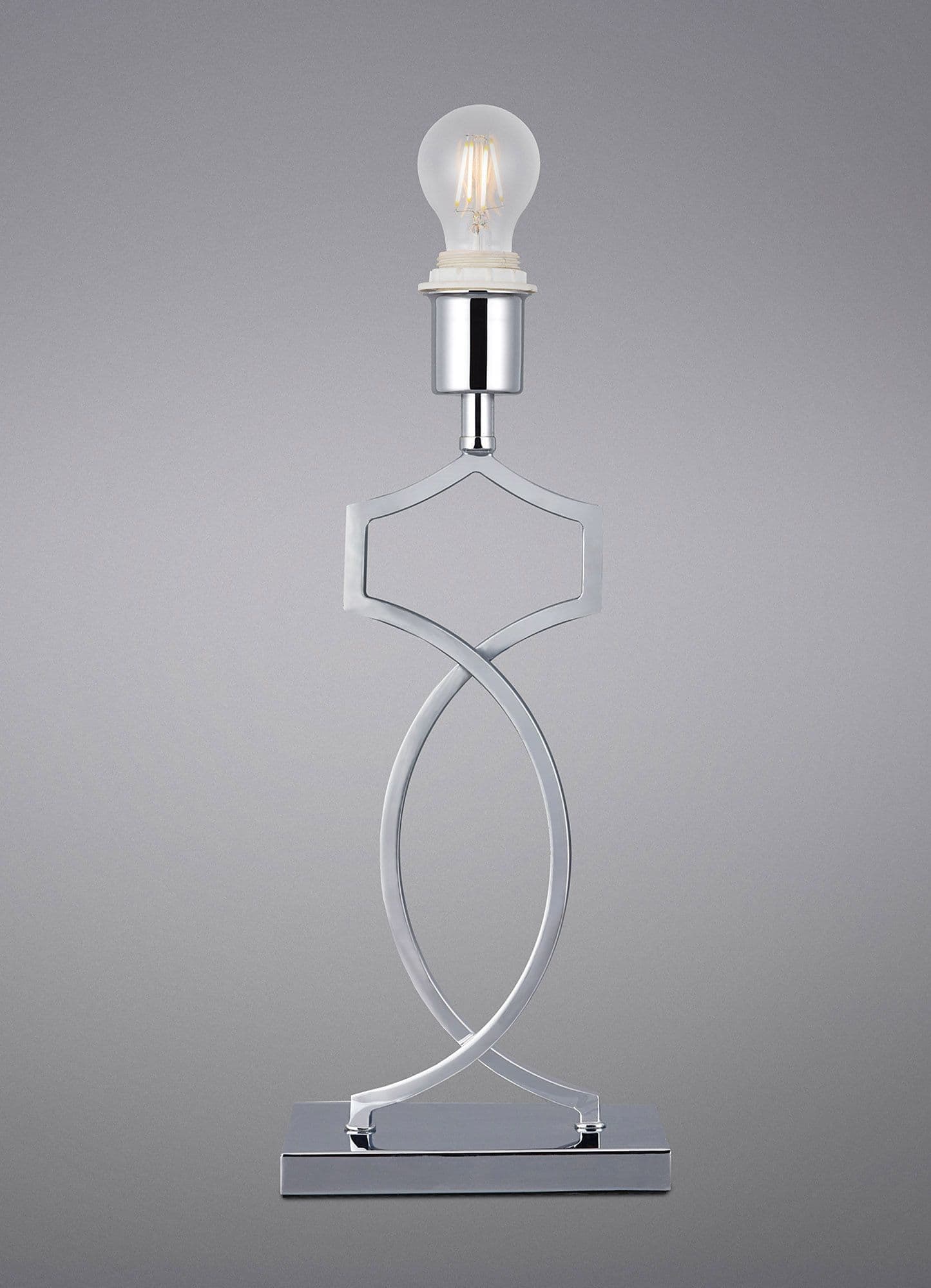Rectangular Base Table Lamp Courtyard Rectangular Base Table Lamp Without Shade Inline Switch 1 ...