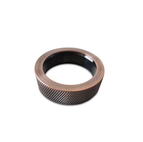 Dreifa Deeper Lampholder Ring, Antique Copper