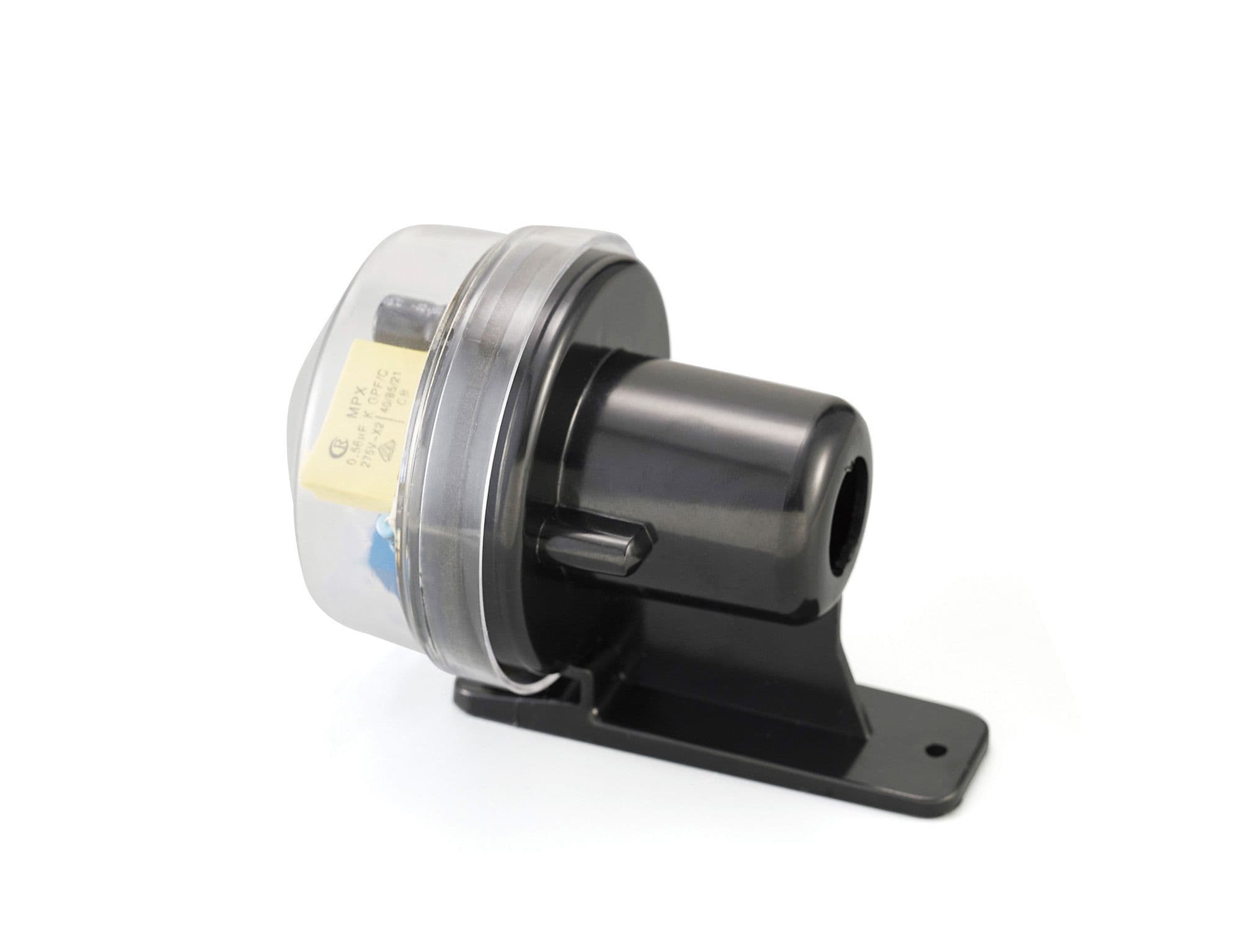 Espial Wall Mounted Photocell Kit IP65 5-45Lux 10A Clear Cover/Black